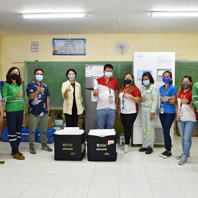 Taganito Mining partners with Claver LGU to boost vaccination drive