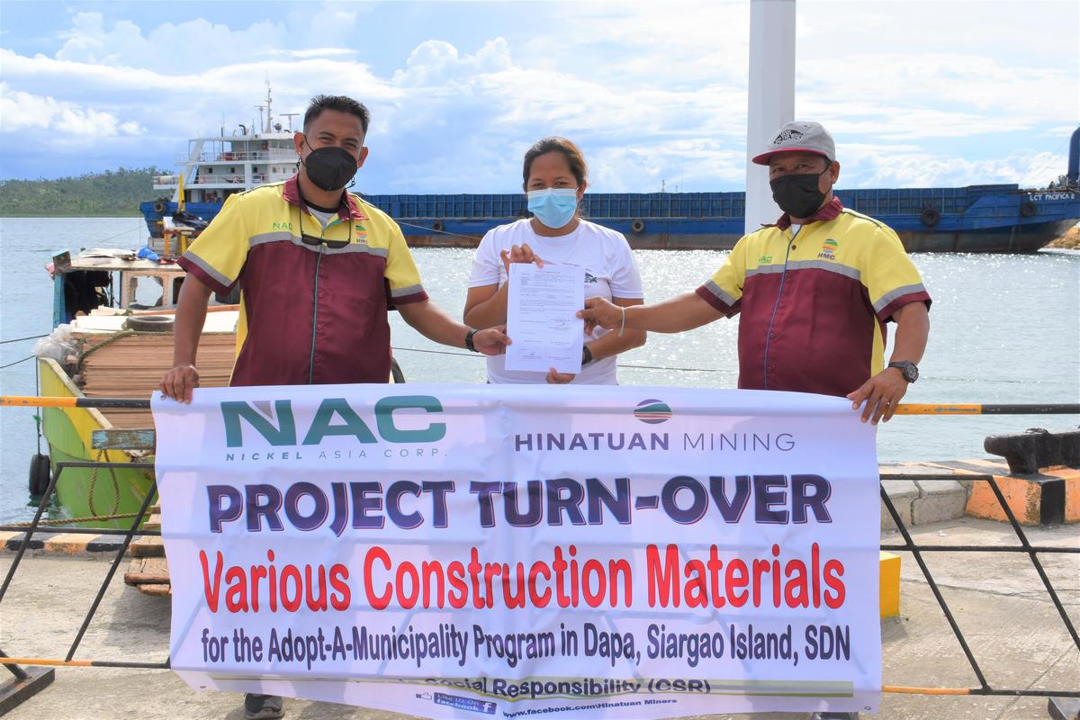 HMC Spends More Than 4 Million Pesos for Adopt-a-Municipality Program in Siargao 