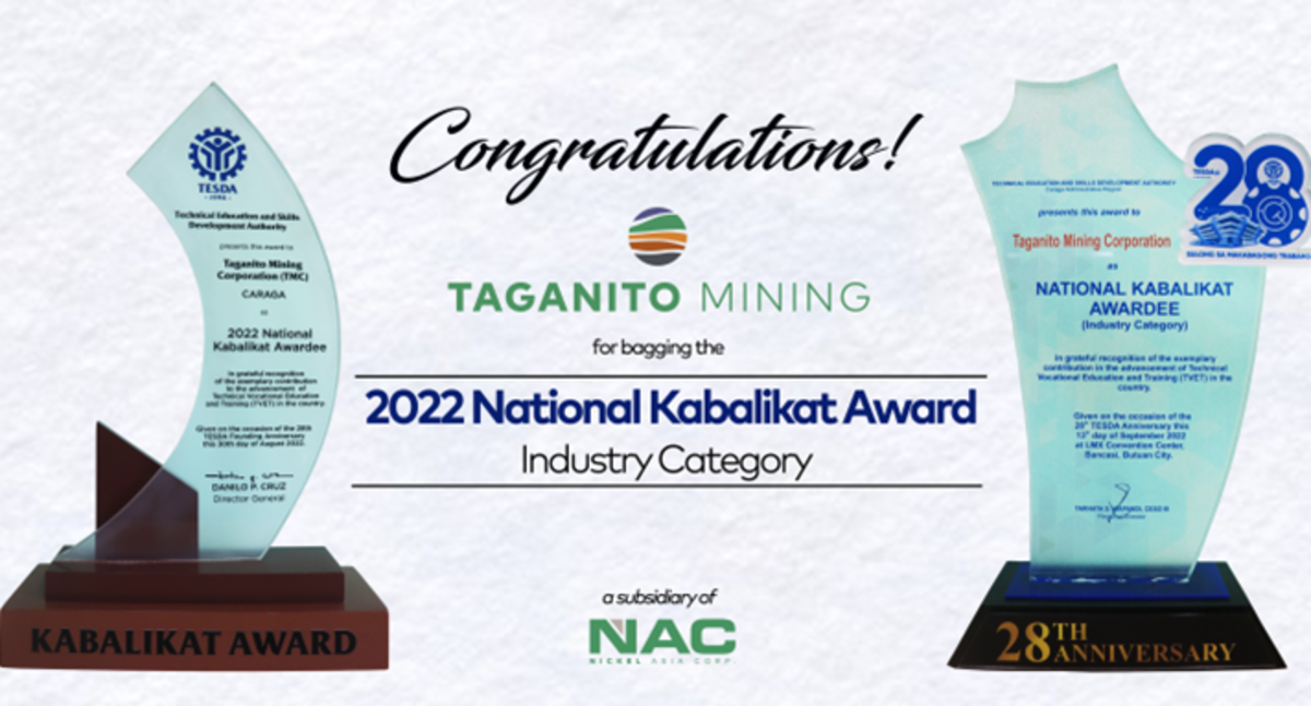 TMC wins national TESDA ‘Kabalikat Award’