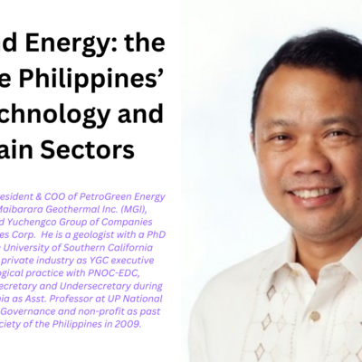 Offshore Wind Energy: the Payoff for the Philippines’  Science & Technology and Supply Chain Sectors