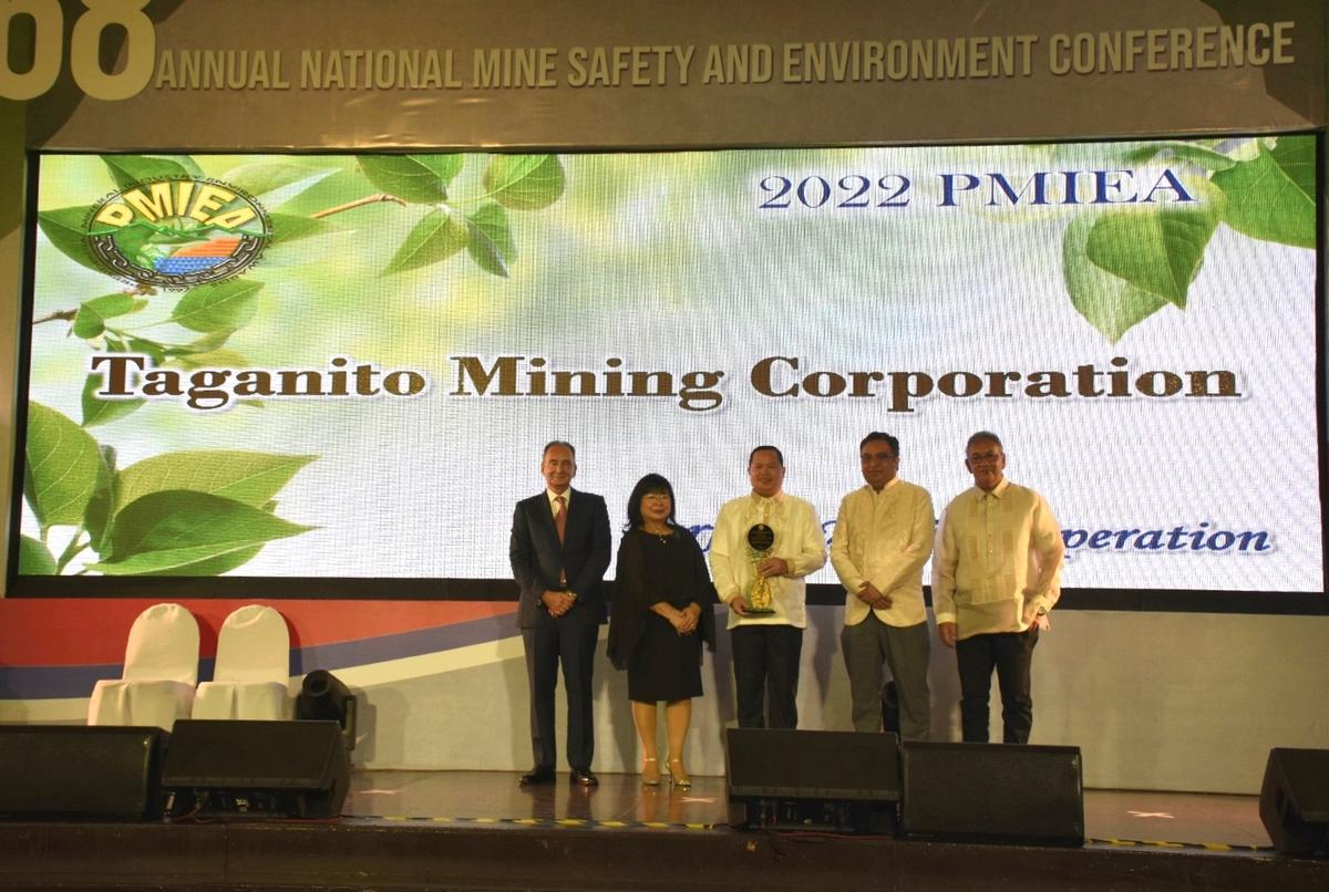 Taganito Mining wins 'Best Mining Forest',  Presidential Environment Award 