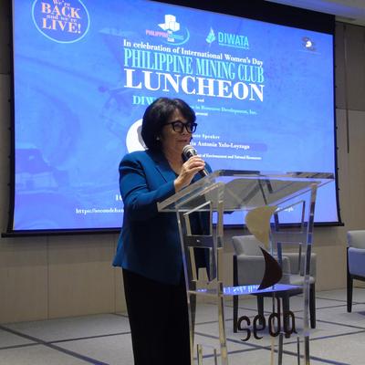 Loyzaga calls for end to gender inequality in mining sector