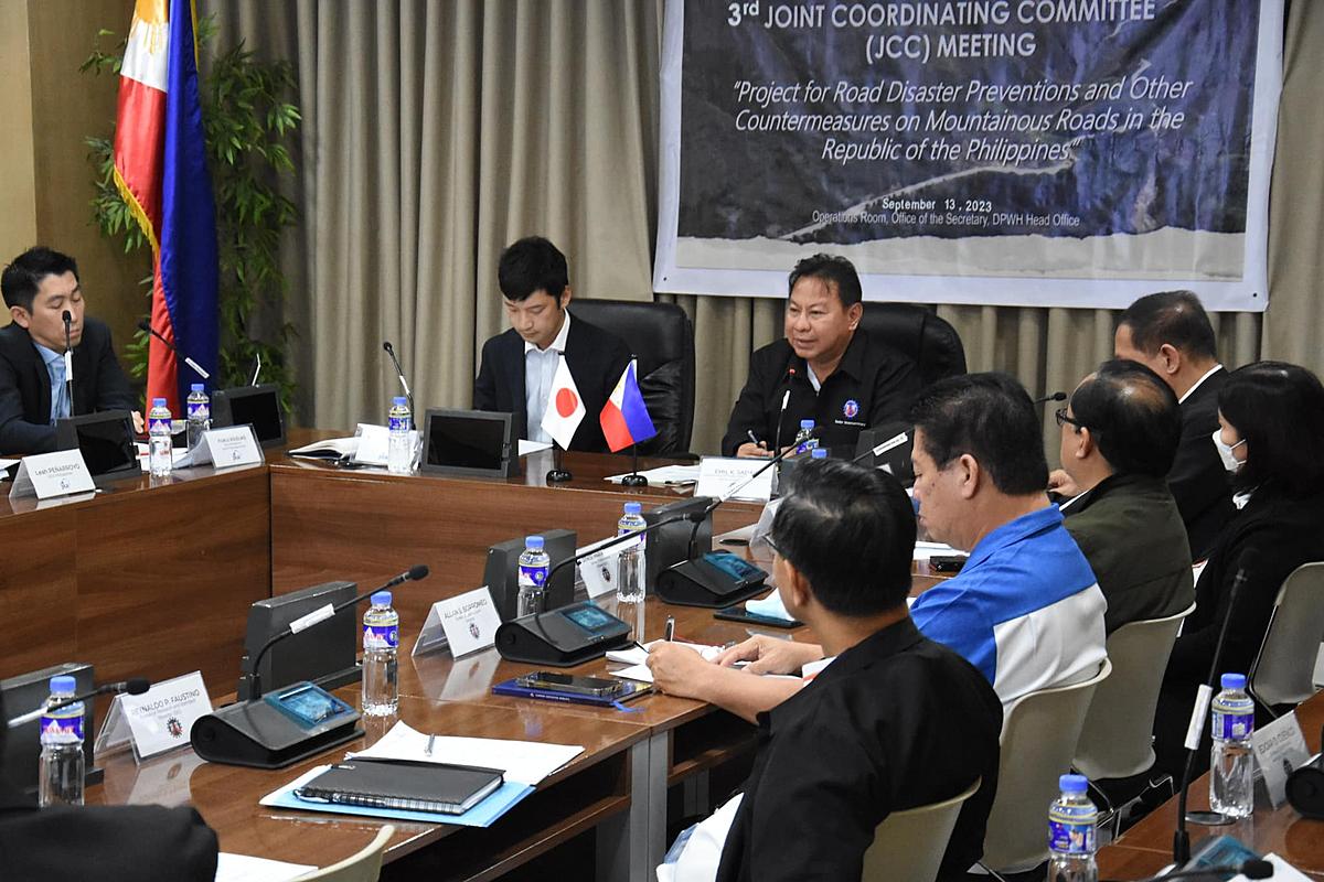 DPWH, JICA DISCUSS ROAD DISASTER PREVENTION AND OTHER COUNTERMEASURES ON MOUNTAINOUS ROADS