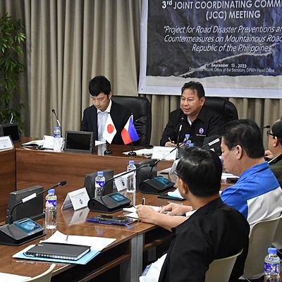 DPWH, JICA DISCUSS ROAD DISASTER PREVENTION AND OTHER COUNTERMEASURES ON MOUNTAINOUS ROADS