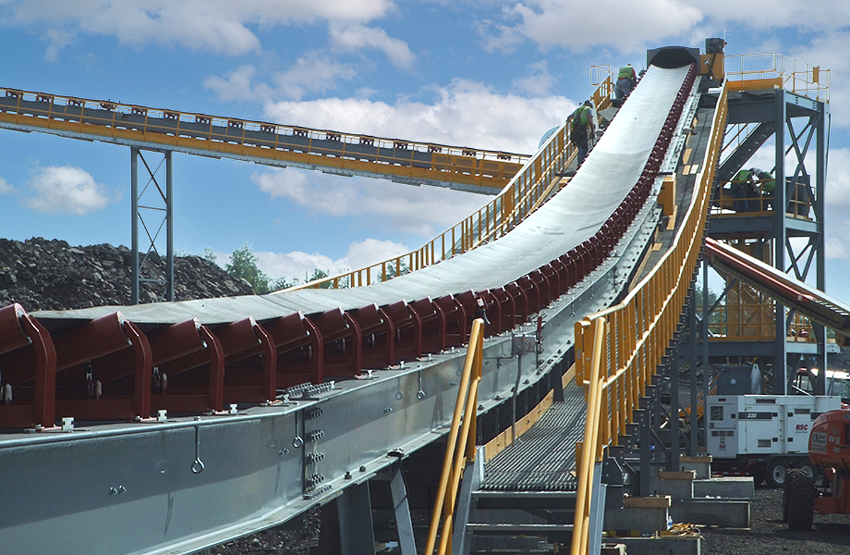 Modernizing Mining Efficiency with Chief's Open Belt Conveyors 