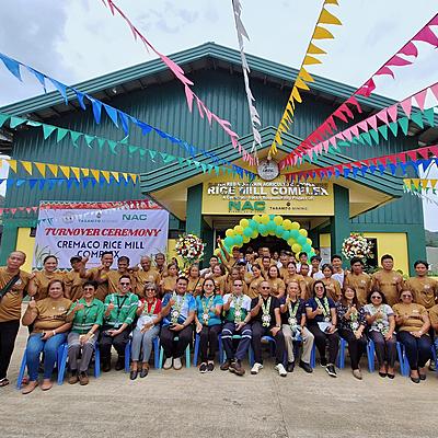 Farmers Coop Gets P22-M Rice Mill Facility From Taganito Mining