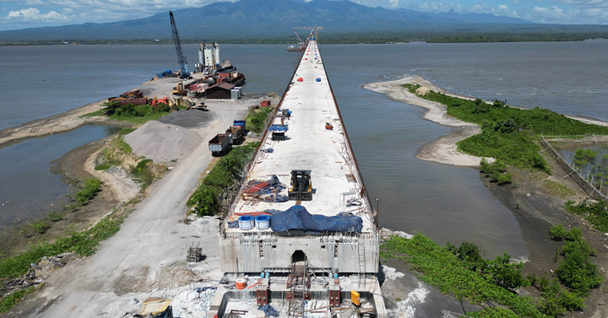 Panguil Bay Bridge, Mindanao's longest, 88% complete