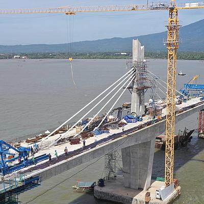 DPWH OPTIMIZING EFFORT IN THE COMPLETION OF PANGUIL BAY BRIDGE PROJECT NOW AT 89%