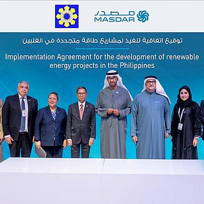 UAE’s Masdar investing $15-B in PH renewable energy