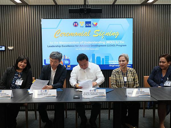 DPWH HEEDS PBBM’S CALL FOR BETTER GOVERNANCE, PARTNERS WITH ADB AND DAP TO DEVELOP FUTURE LEADERS