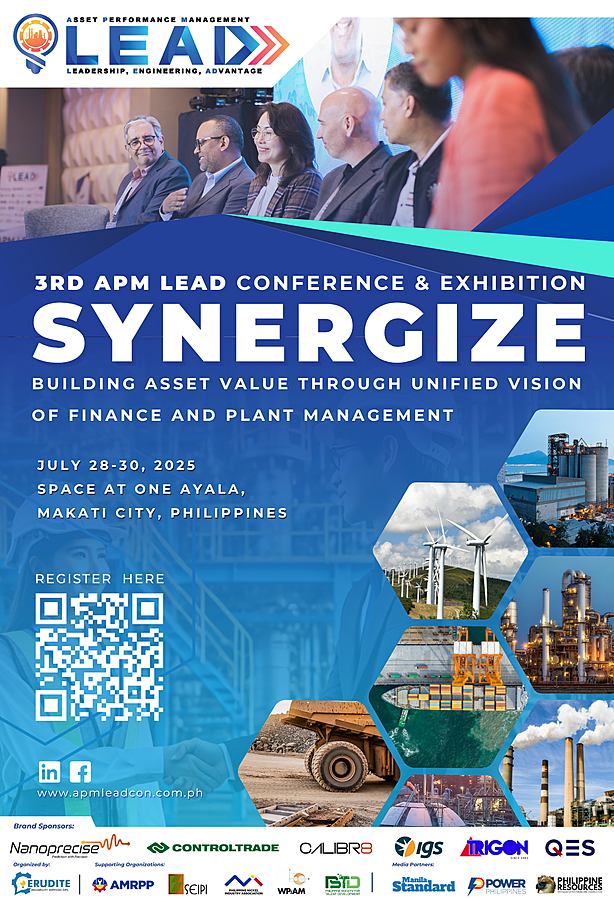 3rd APM LEAD 2025 “Synergize” to Tackle Unified Strategy for Asset Value Through Finance and Plant Collaboration  Makati City, Philippines – July 28–30, 2025