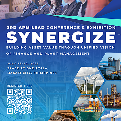 3rd APM LEAD 2025 “Synergize” to Tackle Unified Strategy for Asset Value Through Finance and Plant Collaboration  Makati City, Philippines – July 28–30, 2025