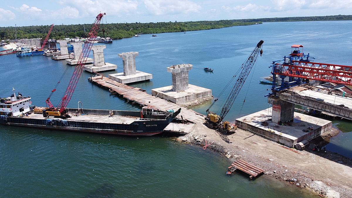 Construction of Guicam Bridge in Zamboanga Sibugay Accelerates Toward Completion