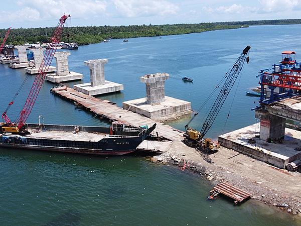 Construction of Guicam Bridge in Zamboanga Sibugay Accelerates Toward Completion