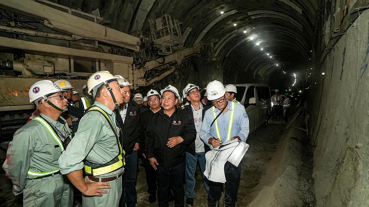 DPWH Steps Up Construction as Southbound Tunnel Excavation of Davao City Bypass Nears Breakthrough