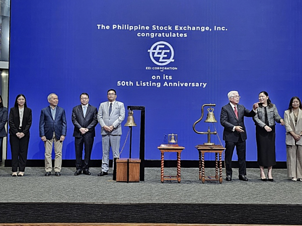 EEI Corporation Marks 50th Listing Anniversary at Philippine Stock Exchange