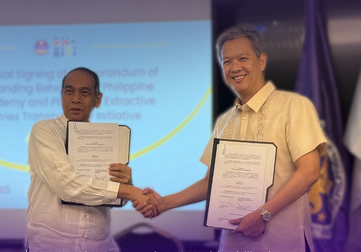 PH-EITI, Tax Academy Sign 3-Year Deal to Promote Transparency in Extractive Sector