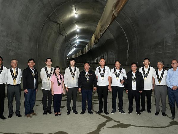 DPWH, JICA Celebrate Successful Connection of Southbound Tunnel in Davao Bypass