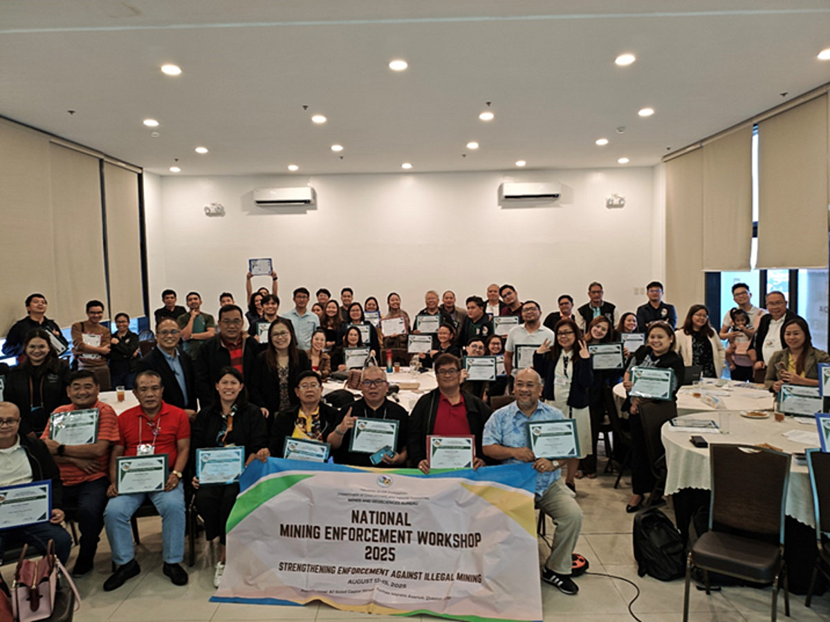 MGB holds 1st national mining enforcement workshop
