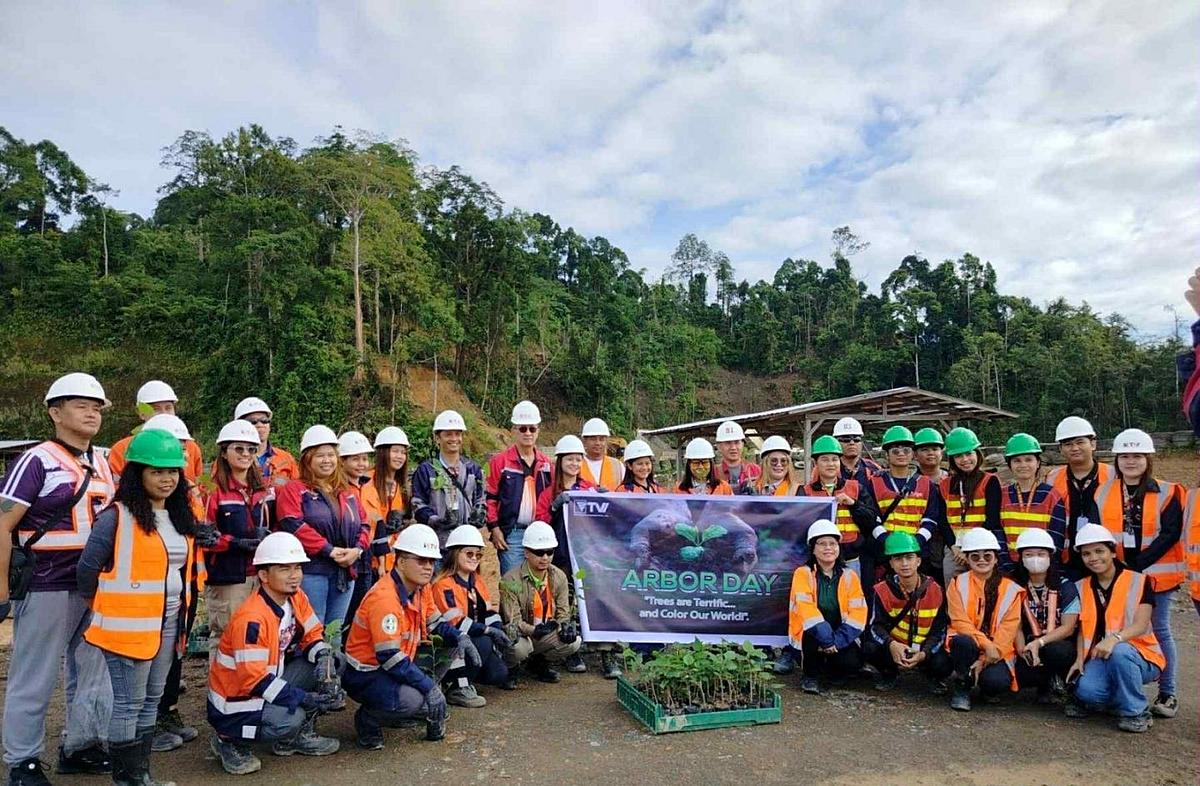TVIRD Marks Arbor Day with Tree Planting at Balabag Mine