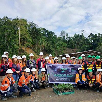 TVIRD Marks Arbor Day with Tree Planting at Balabag Mine