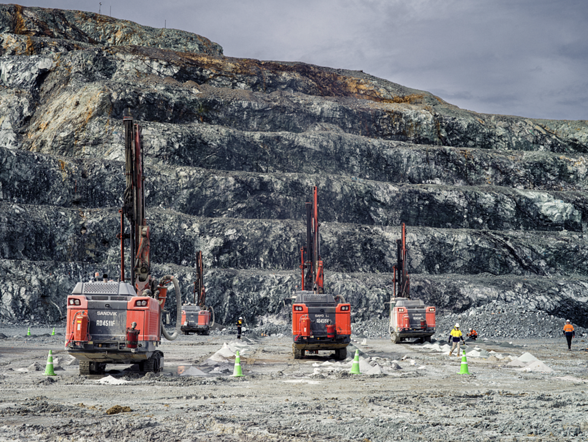 Precision Drilling with Sandvik at Masbate Gold Project 