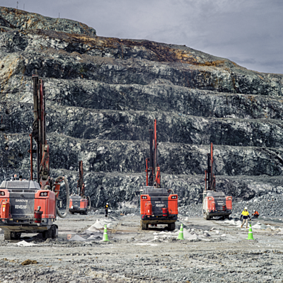 Precision Drilling with Sandvik at Masbate Gold Project 