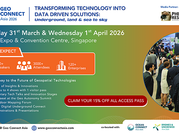 Geo Connect Asia 2026 Leads a Trio of Game-Changing Industry Events in Singapore