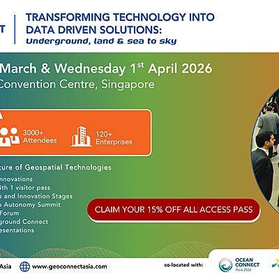 Geo Connect Asia 2026 Leads a Trio of Game-Changing Industry Events in Singapore