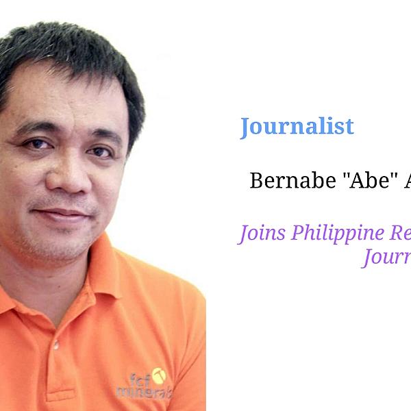 Bernabe Almirol Joins Philippine Resources Journal team