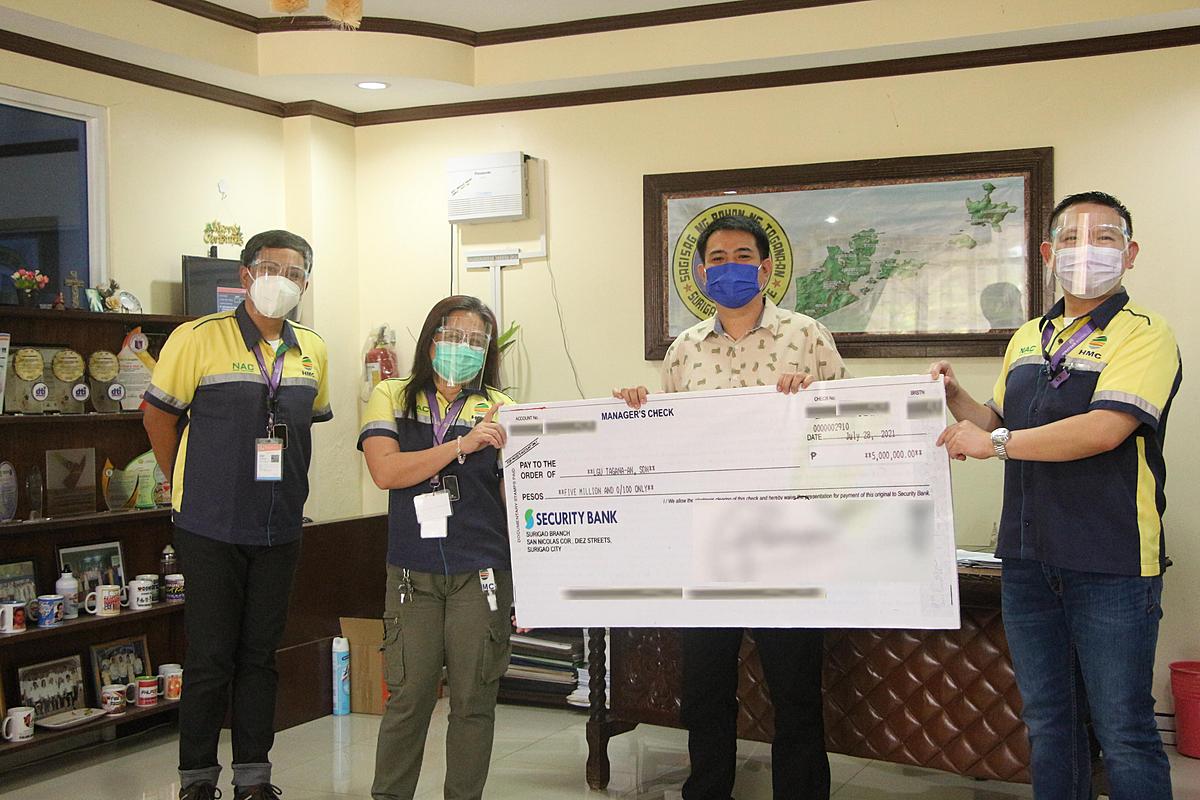 HMC Donates 5 Million Pesos for Construction of New Rural Health Unit Building 